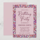 Search for unisex birthday invitations Colourful