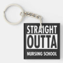 Search for nurses square keychains Typography