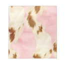 Recherche de vache blocsnotes Rose
