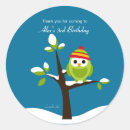 Search for winter owl stickers Snow