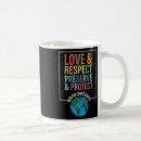 Search for love the earth mugs Save the planet