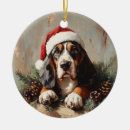 Search for basset hound ornaments Dog