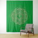 Search for heart chakra meditation art Green