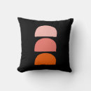 Recherche de orange de corail coussins Minimaliste