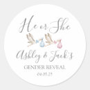 Search for gender reveal party supplies stickers Pink or blue