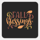 Search for fall blessings stickers Typography