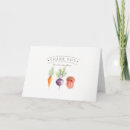 Search for vegetable thank you cards Vegan