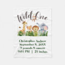 Search for wild one blankets Jungle animals