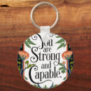 Search for positive words keychains Encouragement