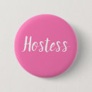 Recherche de mariage rose badges Bridesmaid