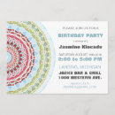 Search for mandala birthday invitations Colourful