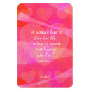 Recherche de citation féministe magnets Droits de la femme