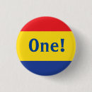 Recherche de jaune de rouge bleu badges Anniversaire