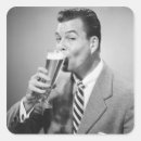 Recherche de bières autocollants Noir et blanc