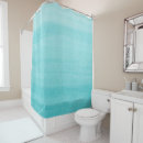 Recherche de ombre shower curtains Dégradé turquoise