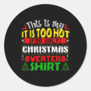 Search for too hot stickers Xmas