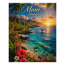 Search for vintage hawaiian art Palm trees