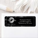 Search for flying witch return address labels Happy halloween