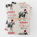 Search for donkey christmas wrapping paper Cute