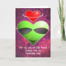 Search for alien holiday cards Fiction