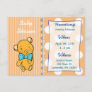 Search for orange bear invitations Blue