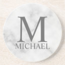 Recherche de marble coasters Initial
