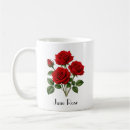 Search for rose flower mugs Red