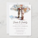 Search for boots and bubbly Country bridal