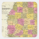 Search for mississippi map stickers County