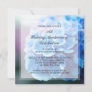 Search for hydrangea anniversary invitations Floral