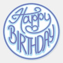 Search for happy birthday design stickers Typography
