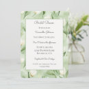 Search for tulip bridal shower invitations Green