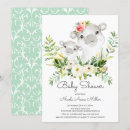 Search for mint and white baby shower invitations Cute