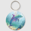 Search for aquatic life keychains Underwater