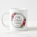 Search for pray without ceasing mugs Scripture