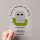 Search for rest in peace invitations Gothic