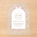 Search for girl first communion invitations Catholic