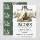 Search for tent birthday invitations Woodland