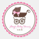 Search for polka dot baby shower stickers Pram