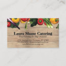 Search for vegetable business cards Food service