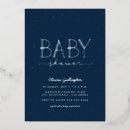 Search for twinkle twinkle baby shower invitations Silver