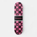 Search for pink and black skateboards Teen girl