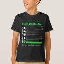 Search for disability tshirts Brain