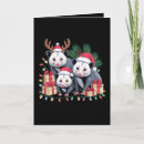 Search for a opossum christmas cards Funny
