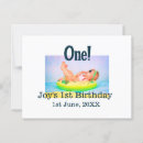 Search for first name postcards Happy 1st birthday