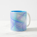 Recherche de fractal tasses Bleu