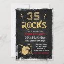 Recherche de rock star party invitations D'anniversaire