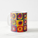 Search for famous abstract paintings mugs Wassily kandinsky