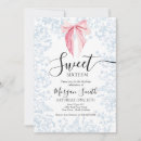 Search for pink and blue invitations Botanical