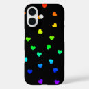 Search for multicolor hearts iphone cases Rainbow